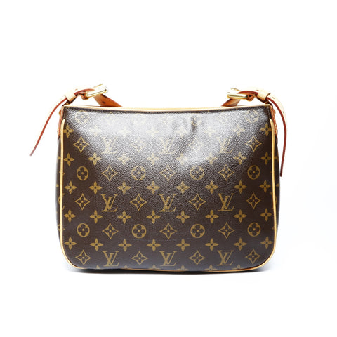 LOUIS VUITTON Hudson GM Monogram 2005 Shoulder Bag Brown WS25059