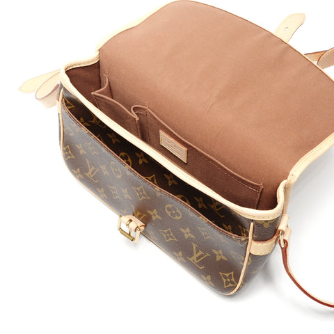 LOUIS VUITTON 2006 Sologne Monogram Shoulder Bag Brown WS25062