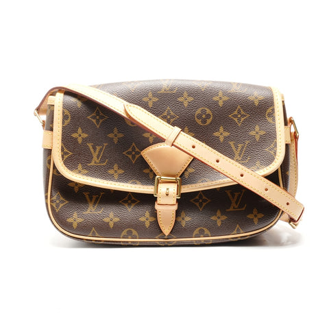 LOUIS VUITTON 2006 Sologne Monogram Shoulder Bag Brown WS25062