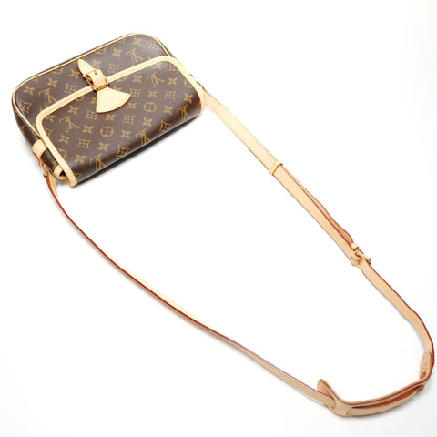 LOUIS VUITTON 2006 Sologne Monogram Shoulder Bag Brown WS25062