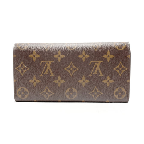 LOUIS VUITTON 2020-2025 Portefeuille Emily Rose Ballerine Monogram Purse PVC Brown WS25064