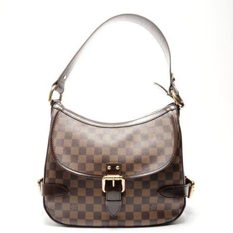 LOUIS VUITTON 2008 Damier Highbury Shoulder Bag Brown WS25071