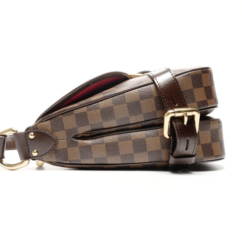 LOUIS VUITTON 2008 Damier Highbury Shoulder Bag Brown WS25071