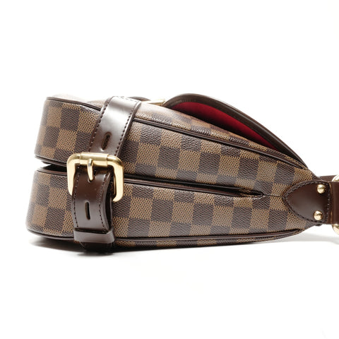 LOUIS VUITTON 2008 Damier Highbury Shoulder Bag Brown WS25071