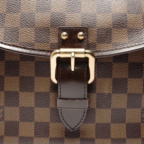 LOUIS VUITTON 2008 Damier Highbury Shoulder Bag Brown WS25071