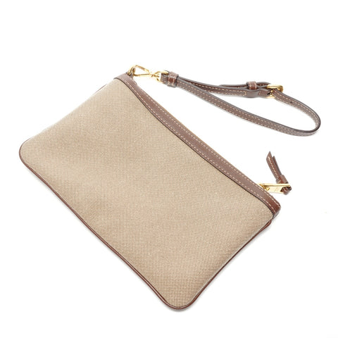 PRADA Jacquard logo drawstring bag Shoulder Bag beige WS25072