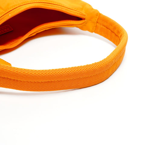 PRADA Nylon Hobo Mini Handbag Orange WS25076