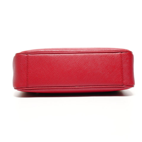 PRADA Re-Edition 2005 Saffiano Leather Shoulder Bag Red WS25080