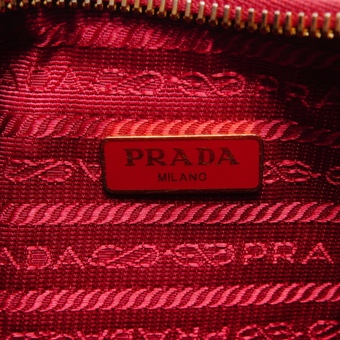 PRADA Re-Edition 2005 Saffiano Leather Shoulder Bag Red WS25080
