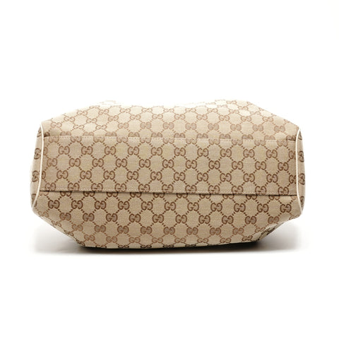 GUCCI GG canvas Sukey Shoulder Bag Brown WS25082