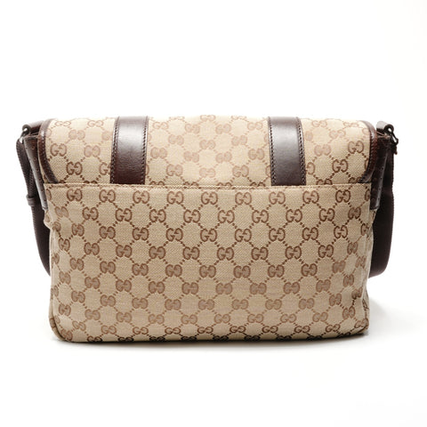GUCCI GG canvas Shoulder Bag Brown WS25083