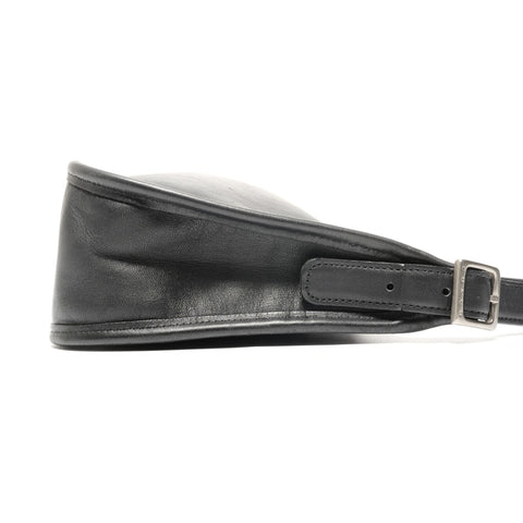 COACH Leather 9071 one belt Shoulder Bag black WS25086