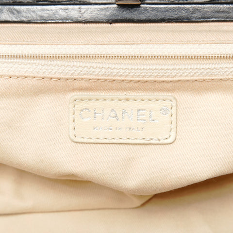 CHANEL No. 11 2006-2008 Wild Stitch COCO Mark Chain Shoulder Bag Shoulder Bag black WS25088