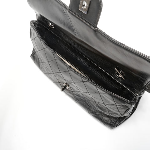 CHANEL No. 11 2006-2008 Wild Stitch COCO Mark Chain Shoulder Bag Shoulder Bag black WS25088