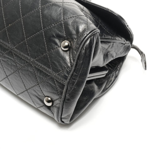 CHANEL No. 11 2006-2008 Wild Stitch COCO Mark Chain Shoulder Bag Shoulder Bag black WS25088