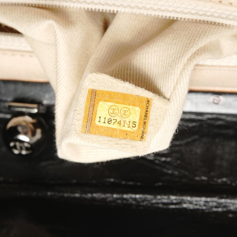 CHANEL No. 11 2006-2008 Wild Stitch COCO Mark Chain Shoulder Bag Shoulder Bag black WS25088