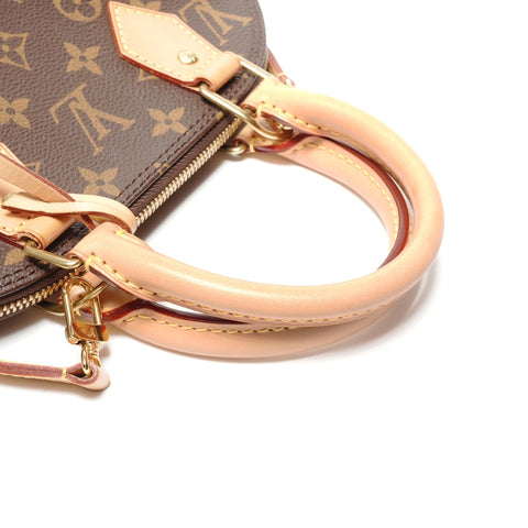 LOUIS VUITTON 2018 Monogram Alma BB Shoulder Bag Brown WS25089