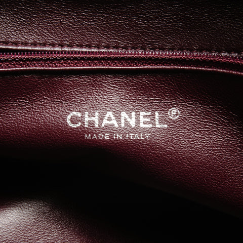 CHANEL 10 Series 2005-2006 Luxury Chain Shoulder Bag Boston bag black WS25094