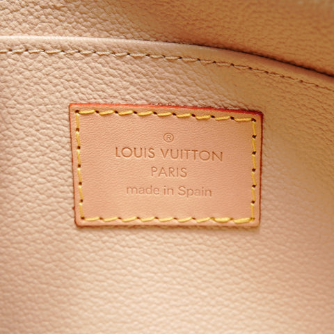LOUIS VUITTON Monogram Pochette Cosmetic Pouch PVC Brown WS25095