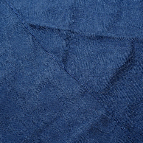 Christian Dior Wool x Silk Trotter Scarf blue WS25100