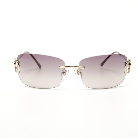 BVLGARI Rimless sunglasses Brown WS25103