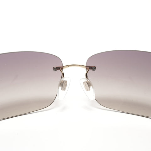 BVLGARI Rimless sunglasses Brown WS25103