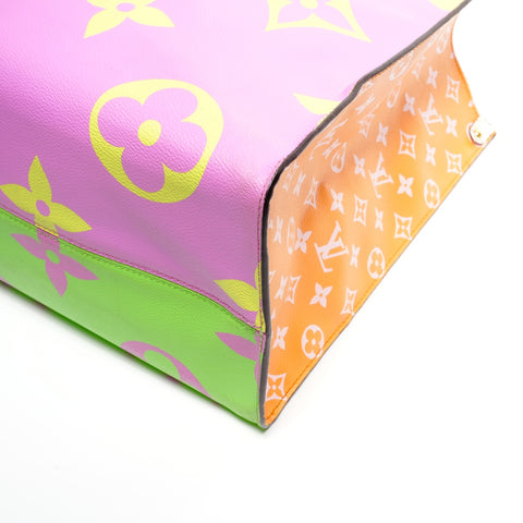 LOUIS VUITTON 2019 Monogram Giant On-the-Go GM Tote Bag multicolor WS25106