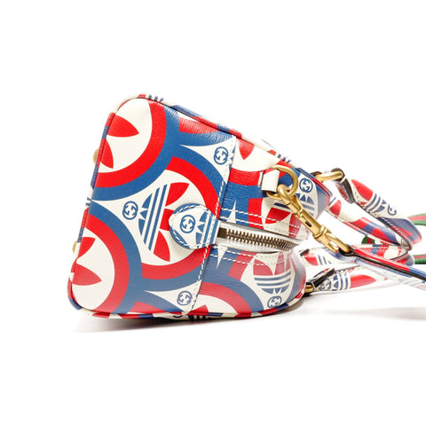 GUCCI �~Adidas 2-way duffel bag Handbag multicolor WS25107