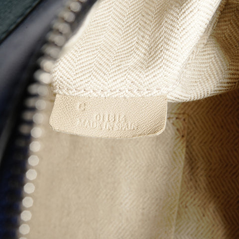 LOEWE Puzzle Medium Leather 2way Shoulder Bag blue WS25108