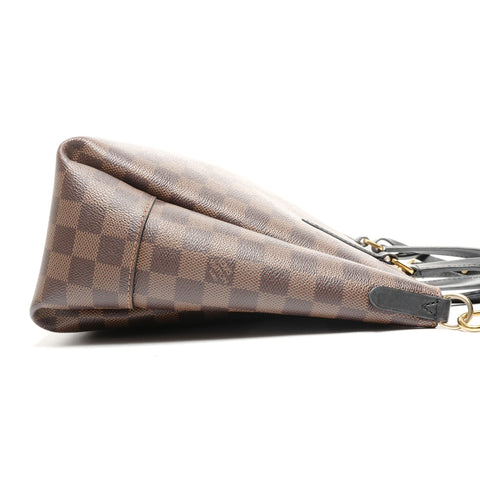 LOUIS VUITTON Belmont NV BB Damier Ebene Noir Tote Bag Brown WS25114