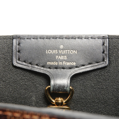 LOUIS VUITTON Belmont NV BB Damier Ebene Noir Tote Bag Brown WS25114