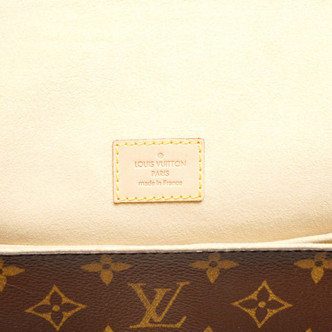 LOUIS VUITTON 2005 Monogram Hudson PM Shoulder Bag Brown WS25115