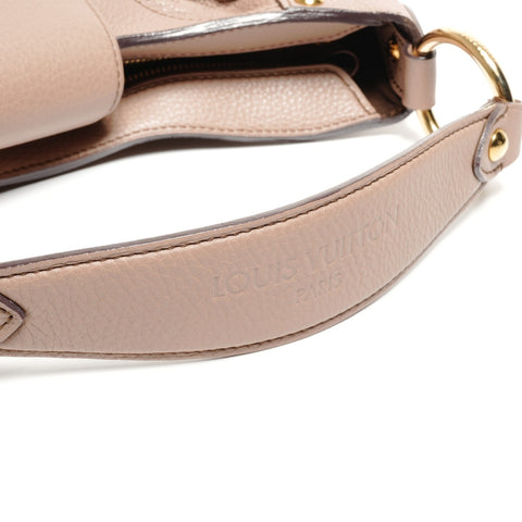 LOUIS VUITTON Monogram Mahina Solar Powered PM 2010 Shoulder Bag pink WS25118