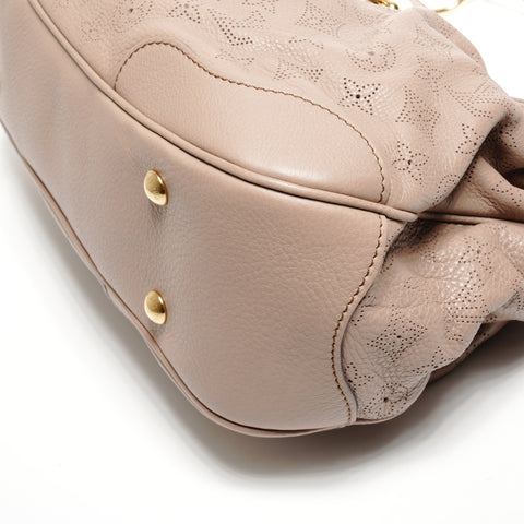 LOUIS VUITTON Monogram Mahina Solar Powered PM 2010 Shoulder Bag pink WS25118