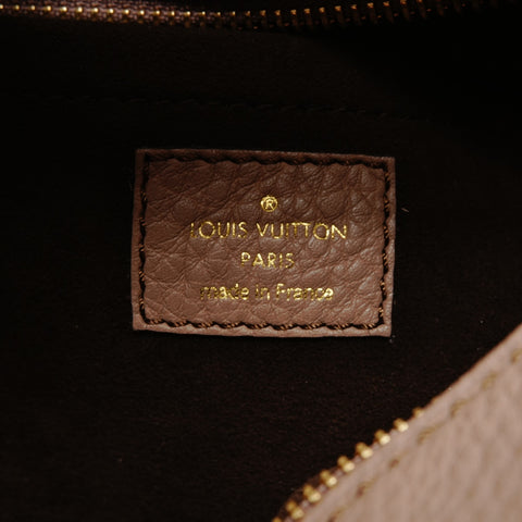 LOUIS VUITTON Monogram Mahina Solar Powered PM 2010 Shoulder Bag pink WS25118