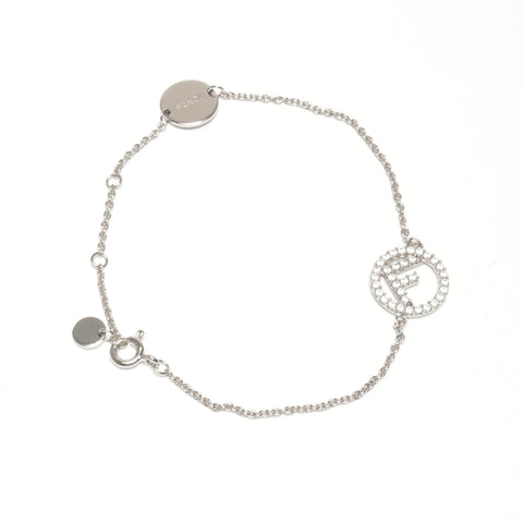 FENDI Fiz Logo bracelet Silver WS25121