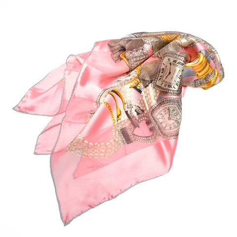 CARTIER Must de Cirque watch scarf pink WS25124