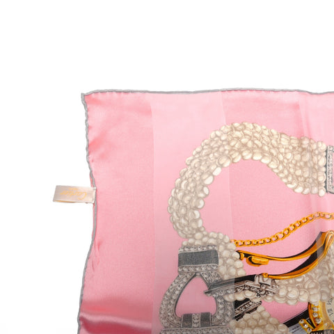 CARTIER Must de Cirque watch scarf pink WS25124