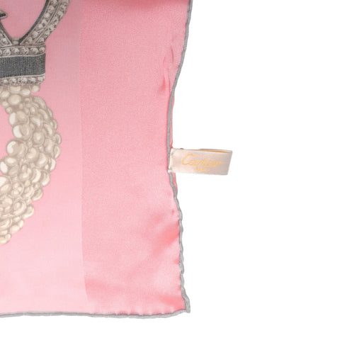 CARTIER Must de Cirque watch scarf pink WS25124