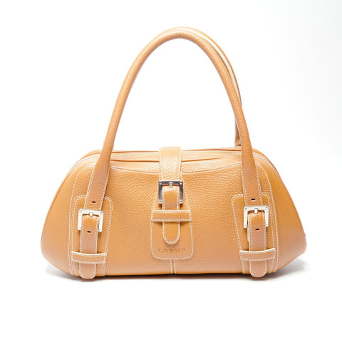 LOEWE leather Shoulder Bag Brown WS25128