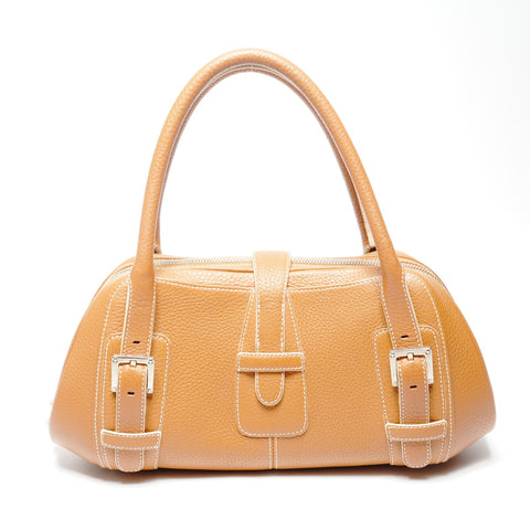 LOEWE leather Shoulder Bag Brown WS25128