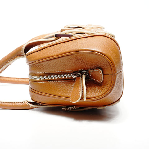 LOEWE leather Shoulder Bag Brown WS25128