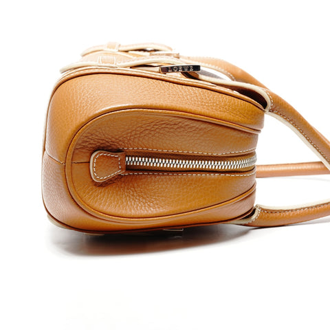 LOEWE leather Shoulder Bag Brown WS25128