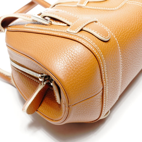 LOEWE leather Shoulder Bag Brown WS25128