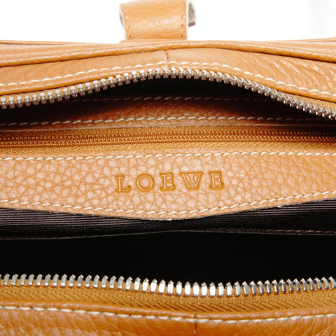 LOEWE leather Shoulder Bag Brown WS25128