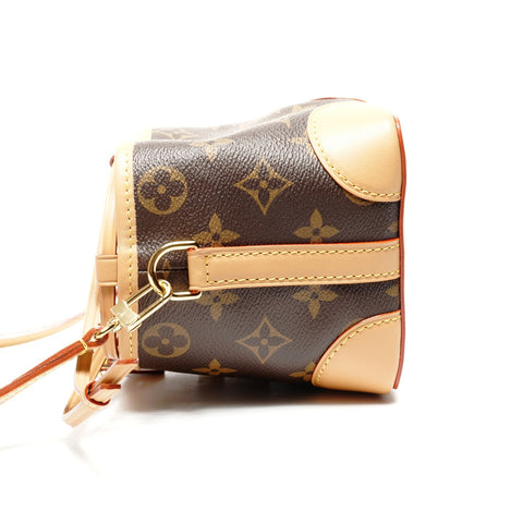 LOUIS VUITTON Monogram Noe Purse 2121 Shoulder Bag Brown WS25131