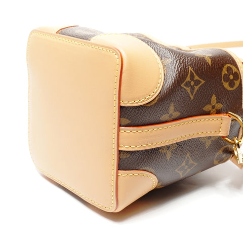 LOUIS VUITTON Monogram Noe Purse 2121 Shoulder Bag Brown WS25131