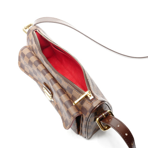 LOUIS VUITTON Damier Ravello GM 2006 Shoulder Bag Brown WS25132