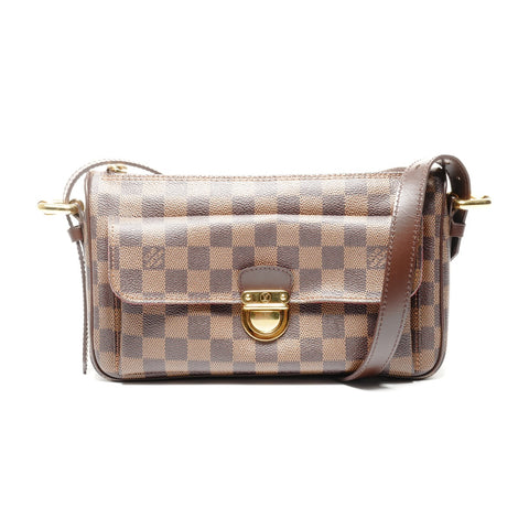 LOUIS VUITTON Damier Ravello GM 2006 Shoulder Bag Brown WS25132