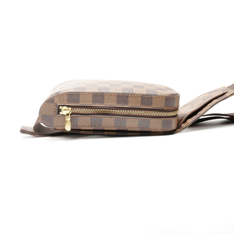 LOUIS VUITTON 2011 Damier Geronimos Shoulder Bag Brown WS25133